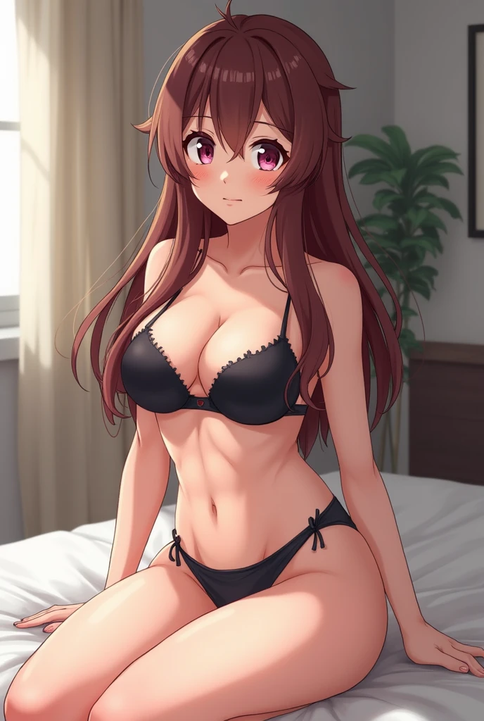 Generate a sexy and naked anime girl 