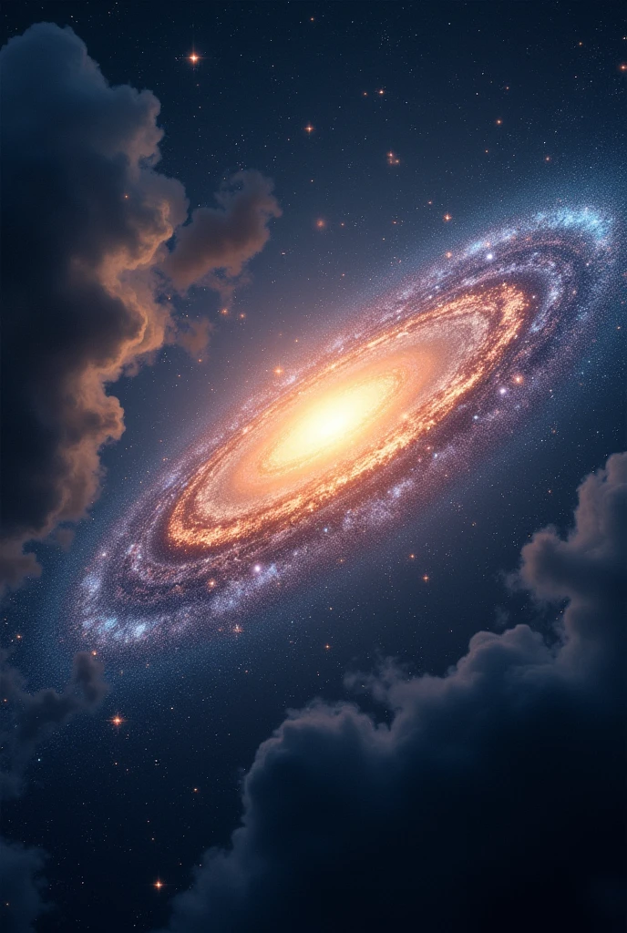 Galaxy, wiht many stars