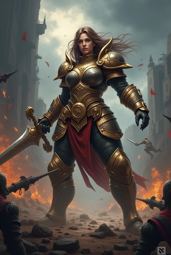 Legion Commander in Dota 2 fight