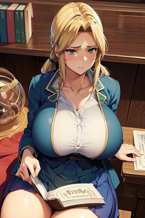 8kんで(A sloppy smile, The face we're looking for, Mischievous face:1.9)
8kんで((Reading a book:1.9))
((woman,Huge breasts, (Huge breasts:1.5),Are fat,とても唇が赤いHuge breastsを強調,Big Ass,Narrow waist,Long legs,Green Eyes立っている))
8k((((Anime Style),(The facial expression is good))))8k(((((Anime Style)Green Eyes)))) 8k((School LibraryでReading a book))8k((Frontal cut))8k((noon))
8k((Beauty))((学生blazer15歳学生服 緑のネクタイ, blazer, Pleated skirt))
8k(((Chair sitting,Library desk,図書館でReading a bookwoman,School Library,Looking at thiswoman:1.3)))
8k(Close-up of the face:1.5)
8kんで(((((Looking at this))))) 8kんで(((((Frontal cut)))))
Reading a book(Frontal cut:1.5)8k(womanの手の描写が上手い)