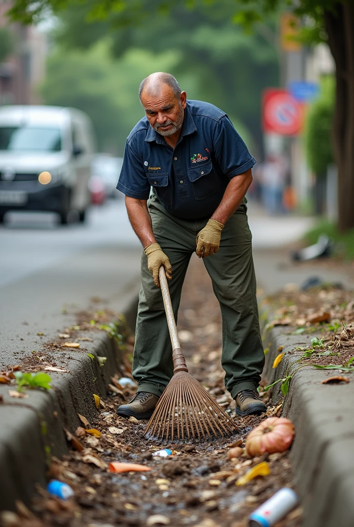 Cleaning road gutters