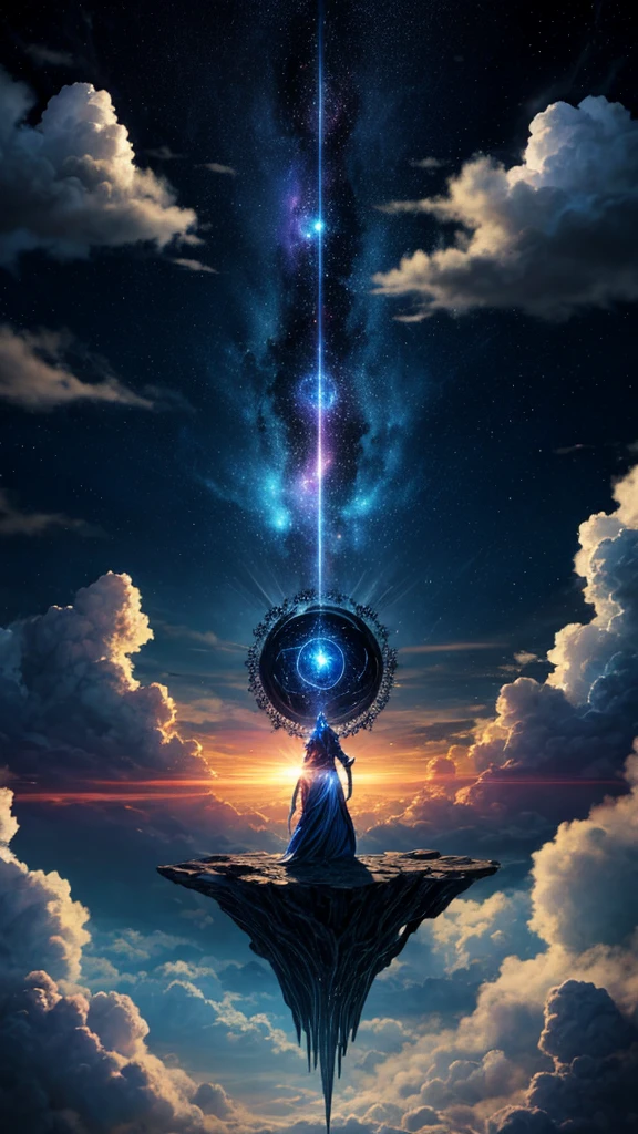 The Beginning of Chaos,The beginning of the universe,The world was created,fantasy,Cloud Window,Creation myth