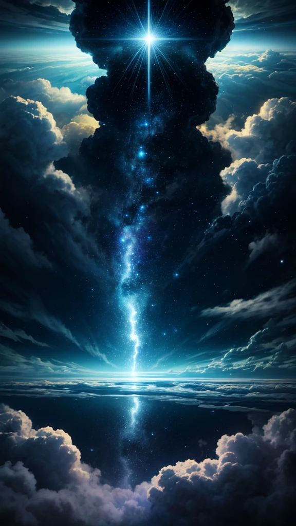 The Beginning of Chaos，The beginning of the universe，The world was created,fantasy,Cloud Window,Creation myth