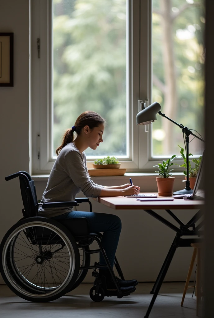 The inclusion of people with disabilities in the work environment, I need the photo taken vertically, since it must appear that I took it in Ecuador 