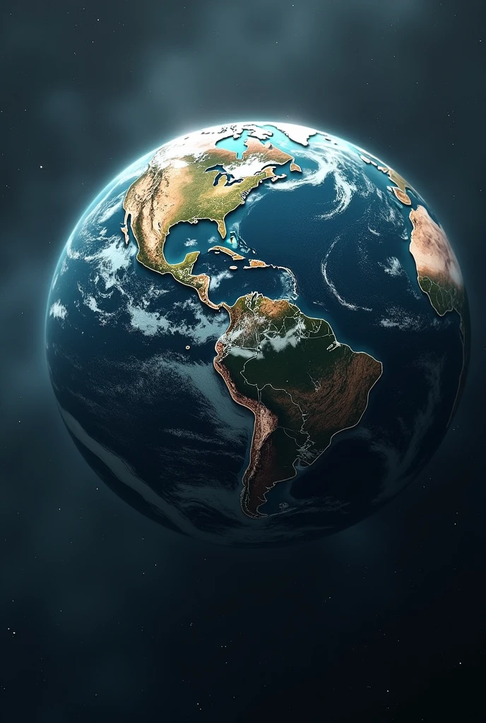 Earth shape like doom