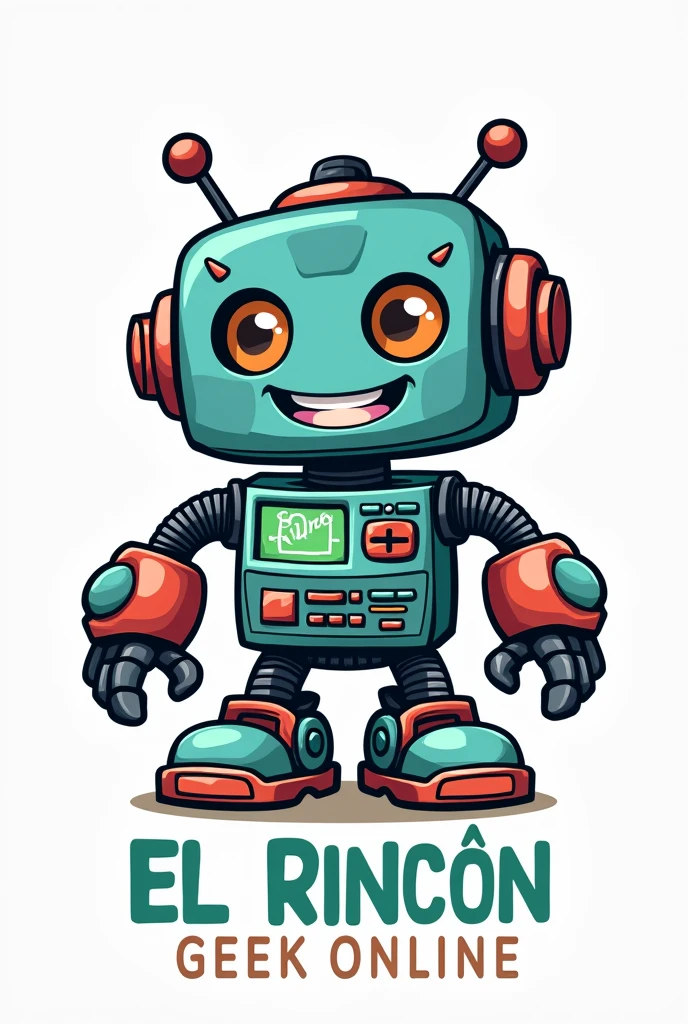 Create a logo to put on the Instagram profile of a company called El Rincón Geek Online