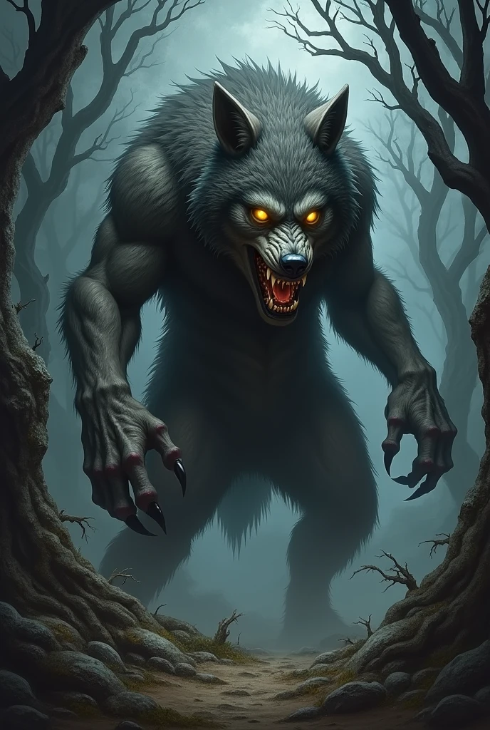 Una loba furry