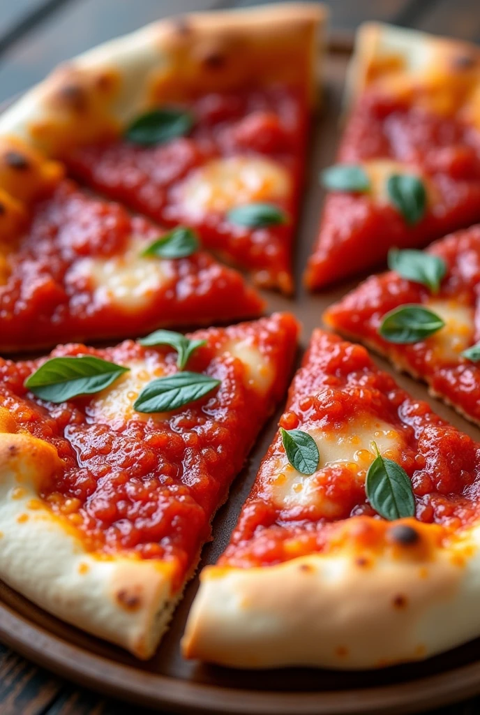 Pizza red jelly