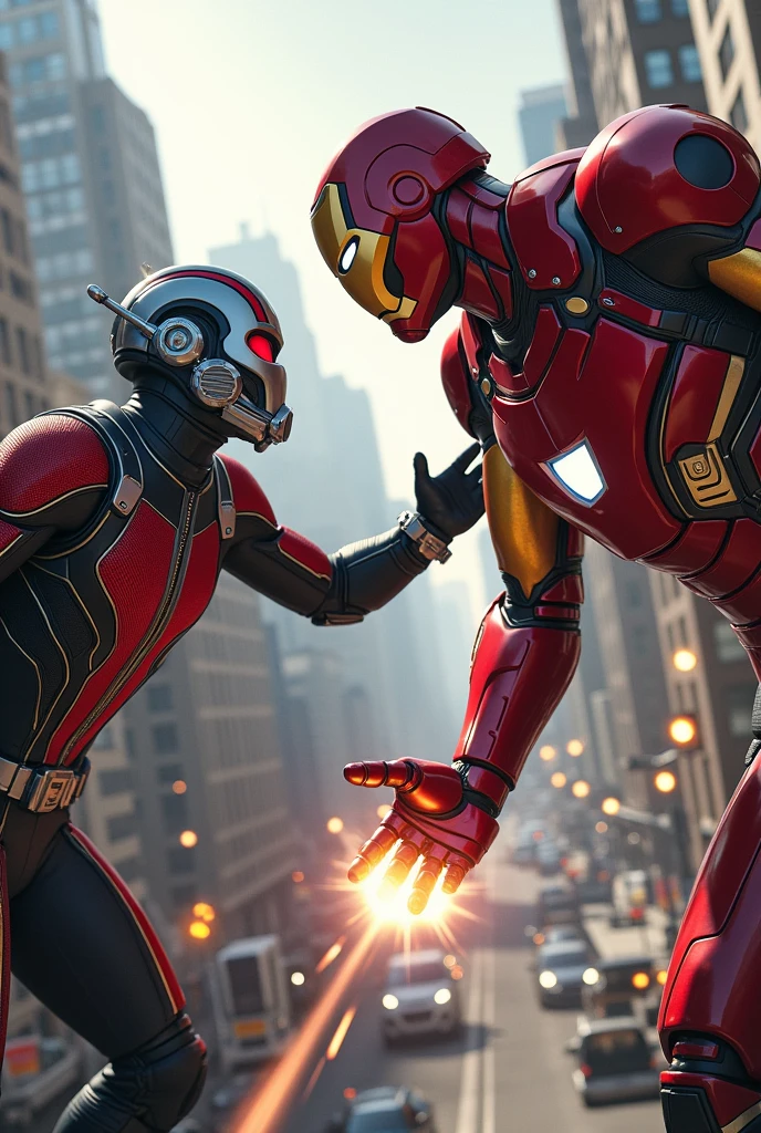 Ant man vs Ironman