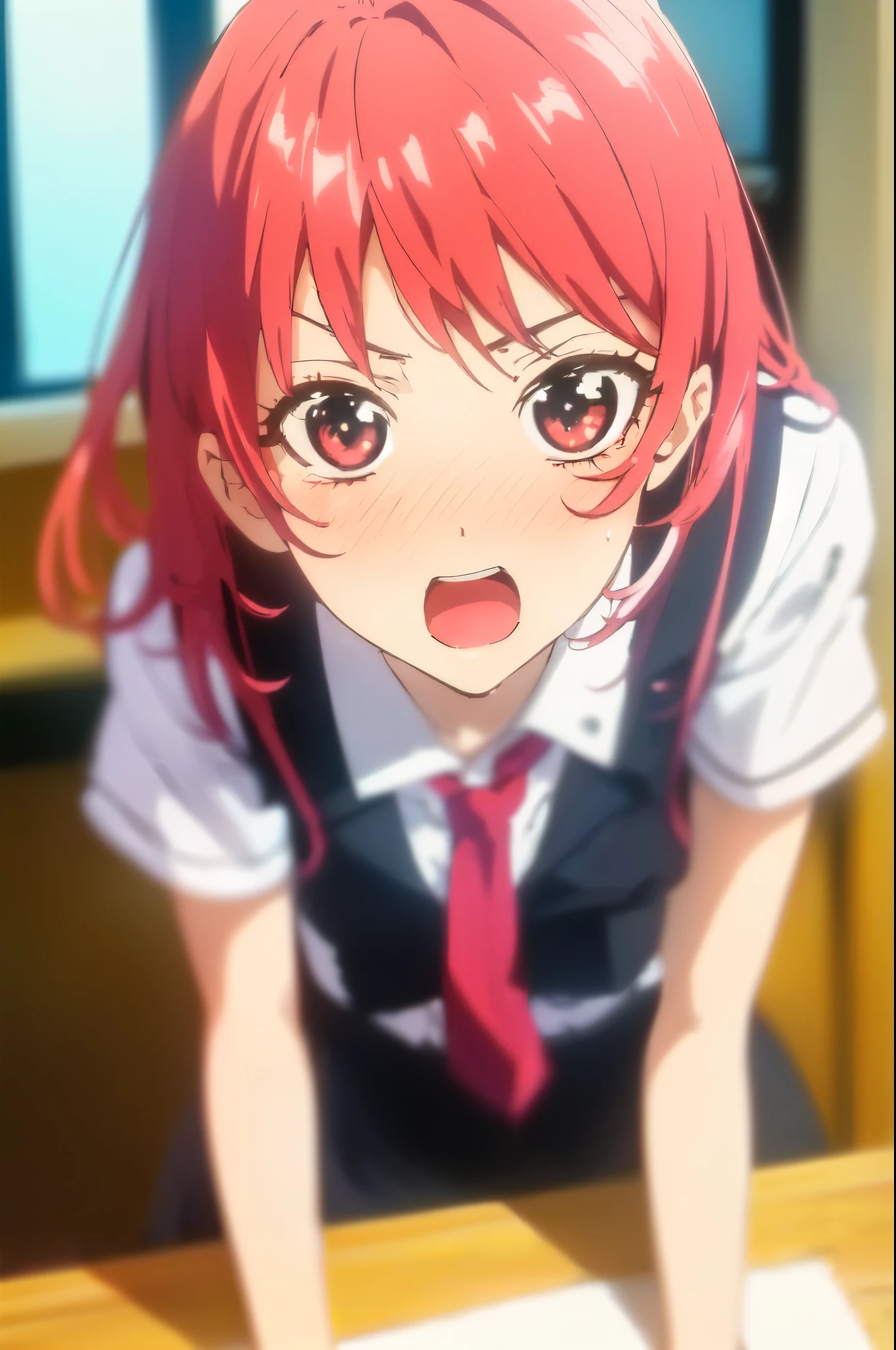 Yoko Littner、(Crying face:1.5)、thigh、naked