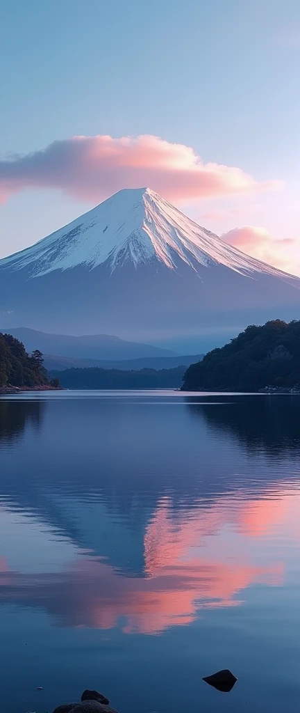 masterpiece,best quality,(Ultra HD CG Unity 8k Wallpaper),(best quality),mt.Fuji and lake,Beautiful mt. Mount Fuji reflected in the water
