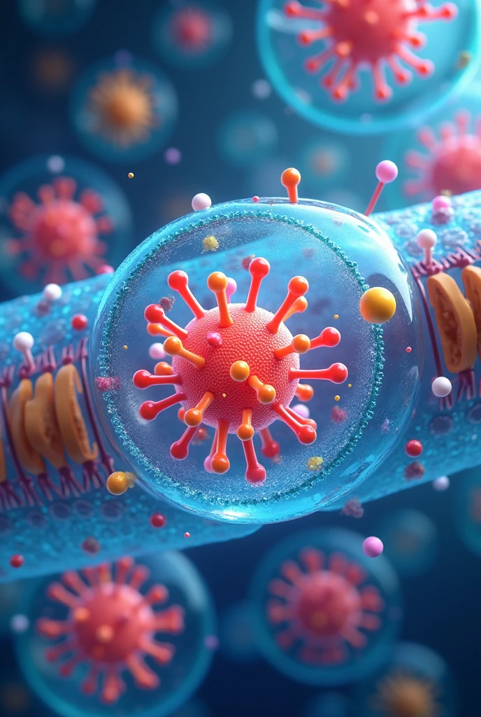 Proteins embedded in the membrane, Some acting as channels and others as receivers.
Text: "Proteins in the membrane allow the exchange of substances and communication between cells., ensuring that the cell gets what it needs." Do it in an animated way like drawing