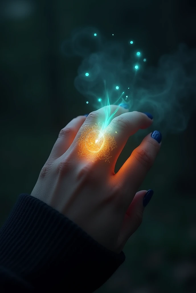 Wearable Ring of light 