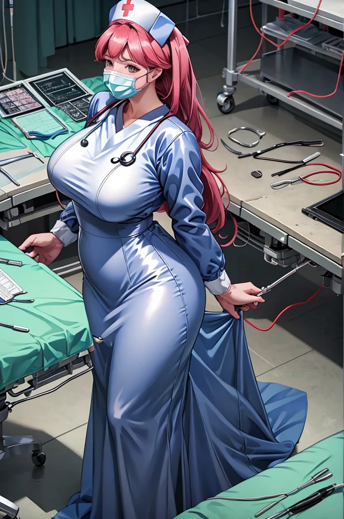 nurse uniform,hospital, latex nurse suit,nurses,busty,elbow gloves,labcoat,black hair woman,red eyes , gigantic ,medical instruments,asian nurse,two nurses,speculum,examination room,oversize ,big ass ,strap on, lay on table ,legs spreaded,giving birth,gyno chair , dentist,Milf,latex,white uniform,oversize breasts