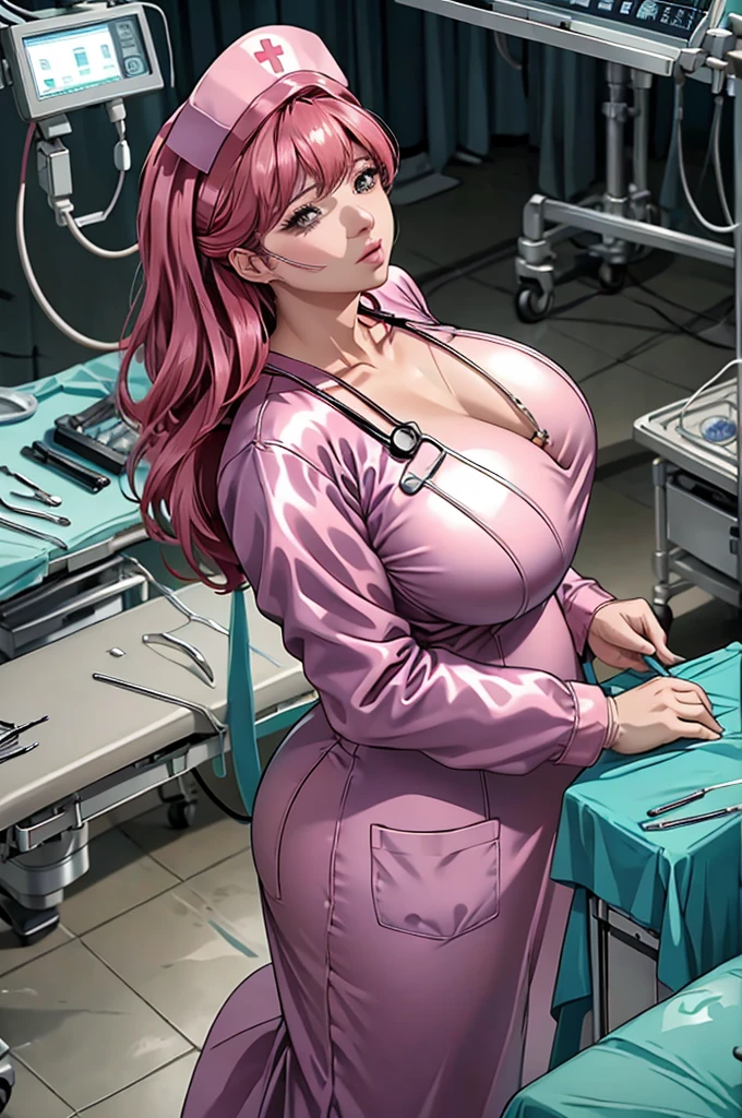 nurse uniform,hospital, latex nurse suit,nurses,busty,elbow gloves,labcoat,black hair woman,red eyes , gigantic ,medical instruments,asian nurse,two nurses,speculum,examination room,oversize ,big ass ,strap on, lay on table ,legs spreaded,giving birth,gyno chair , dentist,Milf,latex,white uniform,oversize breasts