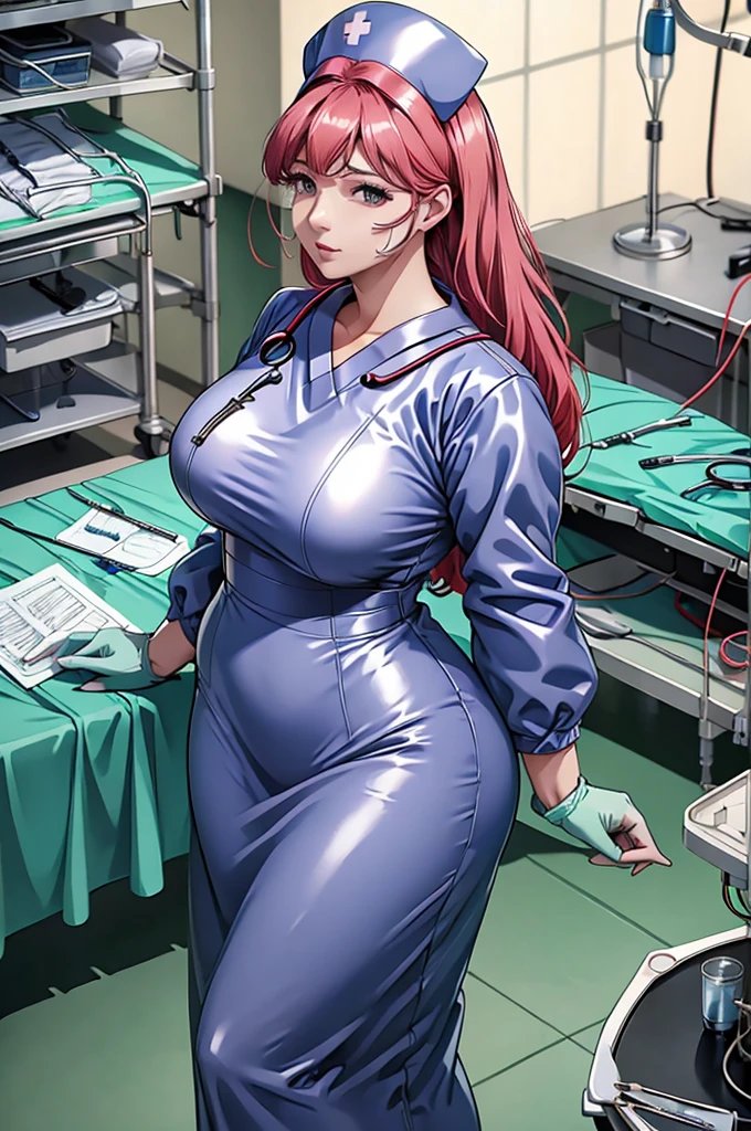 nurse uniform,hospital, latex nurse suit,nurses,busty,elbow gloves,labcoat,black hair woman,red eyes , gigantic ,medical instruments,asian nurse,two nurses,speculum,examination room,oversize ,big ass ,strap on, lay on table ,legs spreaded,giving birth,gyno chair , dentist,Milf,latex,white uniform,oversize breasts