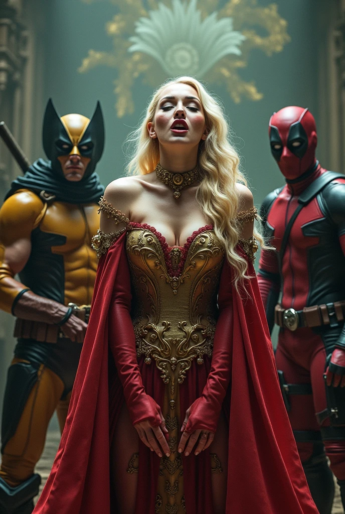 Madonna ciacone singing offstage for wolverine and deadpool