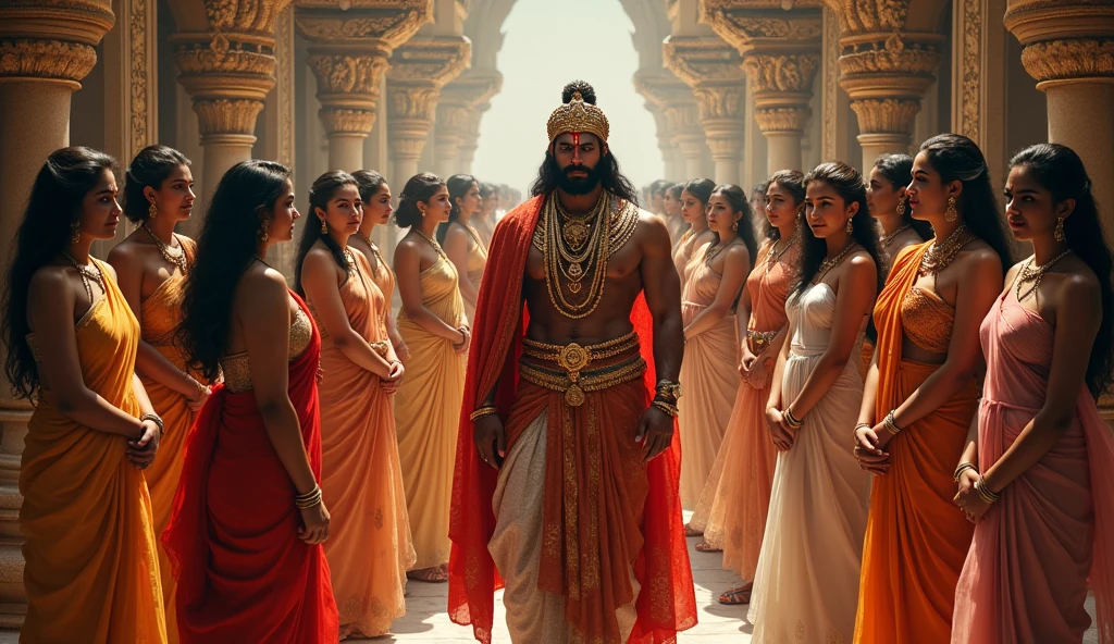 Relationship king hindu men surrounded by beutiful womens