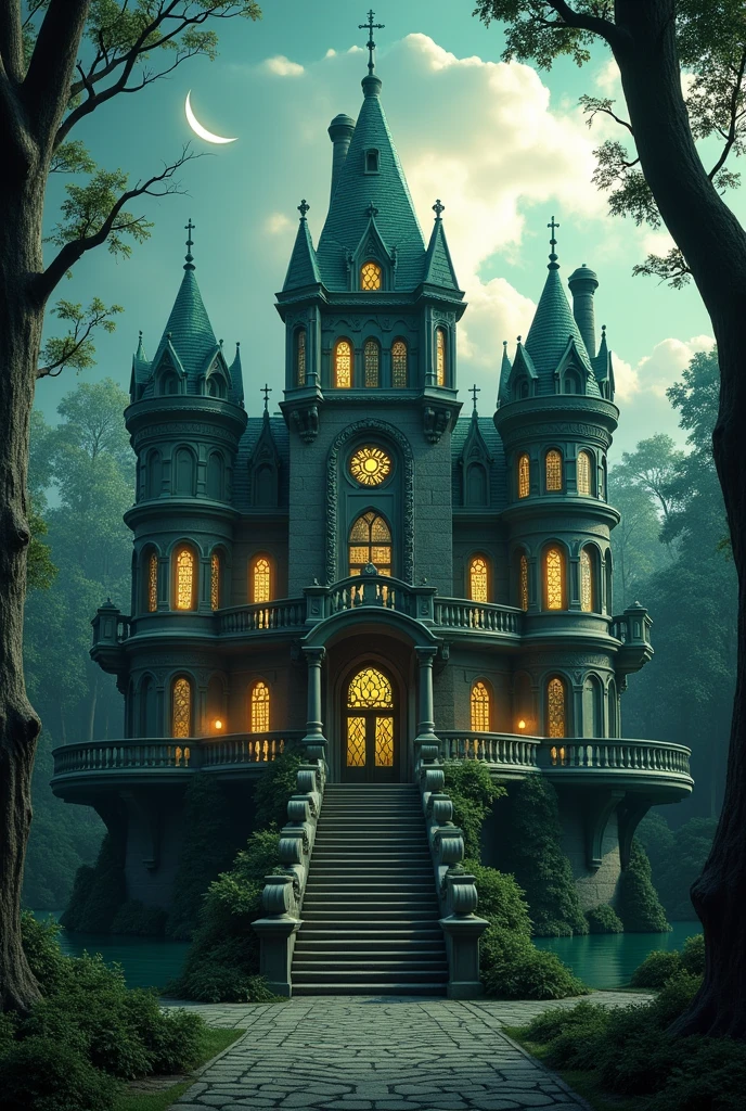 Slytherin themed house
