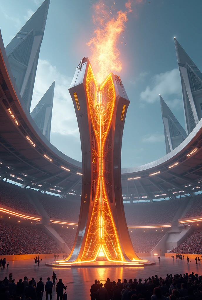 Futurist Olympic Pyre