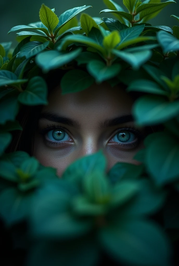 A cell phone wallpaper with the colors of very dark brown eyes and green, that reminds you of someone you love 