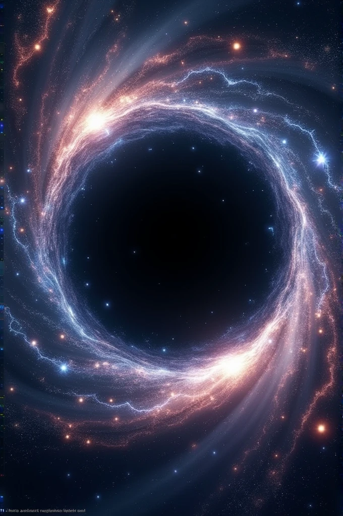 Best black hole with galaxy numerous stars