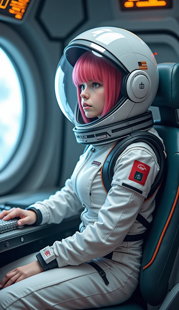 astronaut cyberpunk