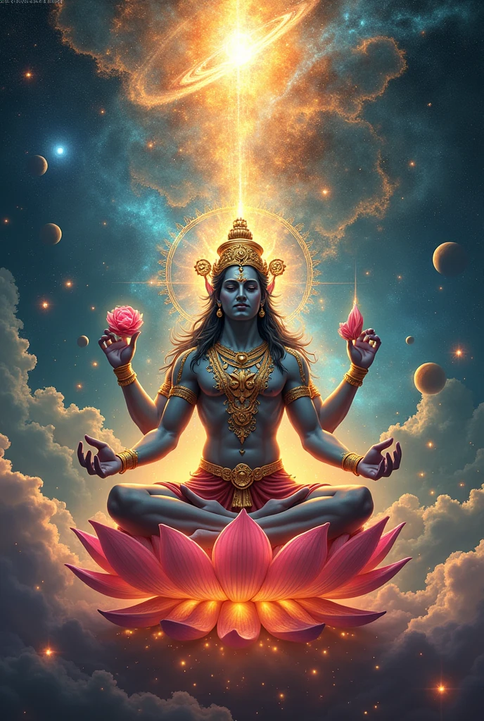 Brahma making universh