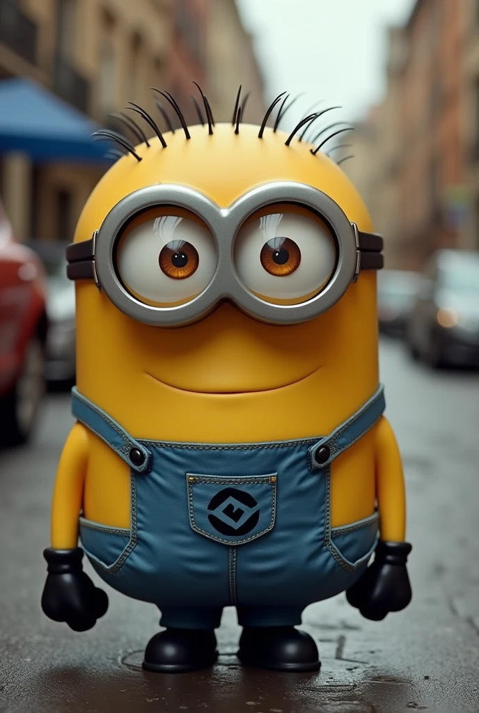 Minion with a Ferrari