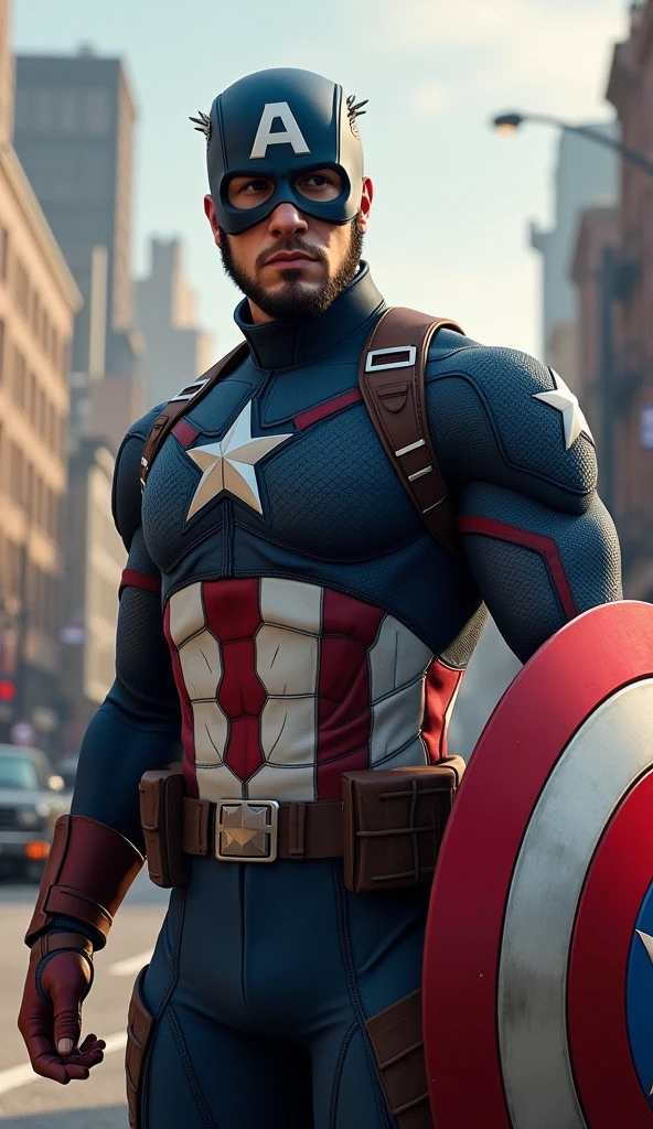 Captain America as a gta 5 character 