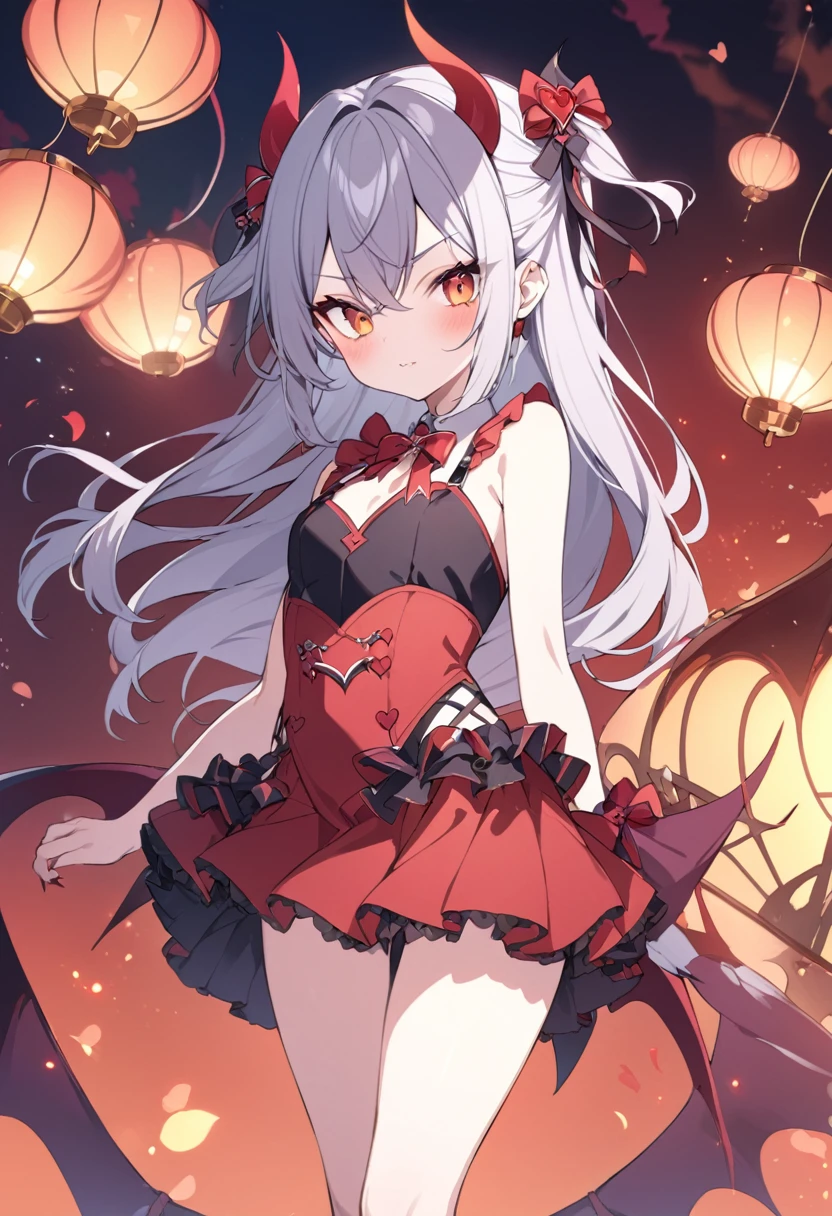 A lovely devil girl