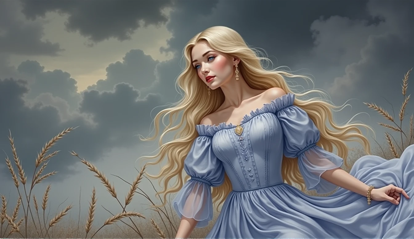 Beautiful blonde women