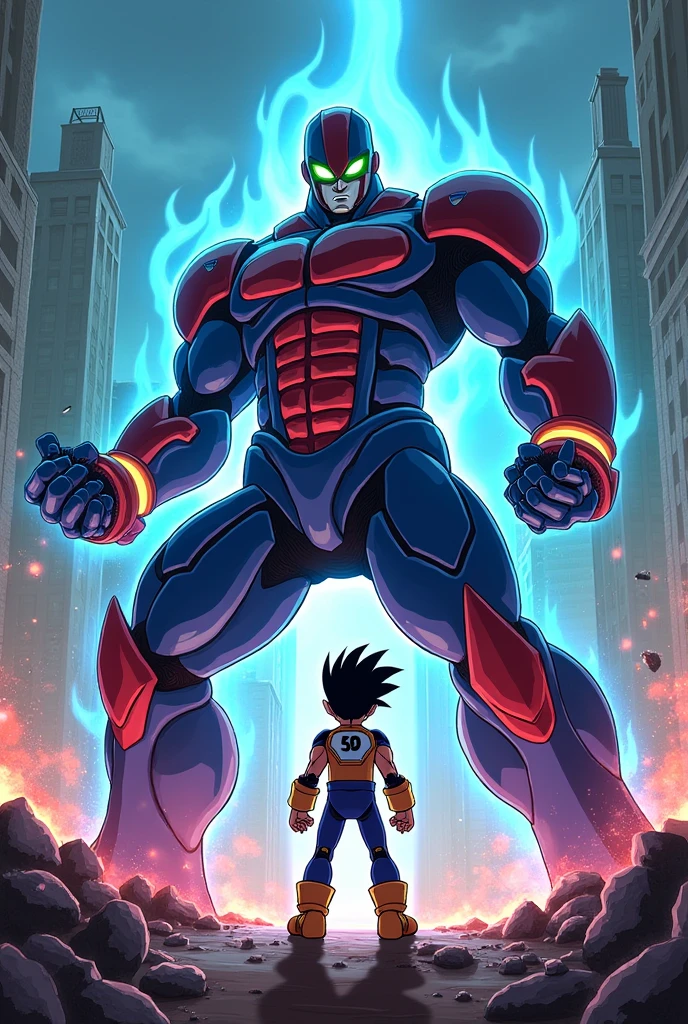 Now a comic where Cooler is fighting Ben 10