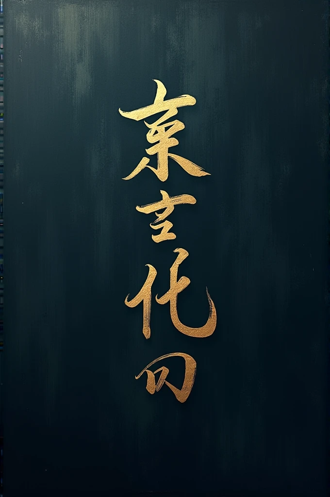 A black textured background in which " It'll be okay" is written in Japanese in a aesthetic font up to down