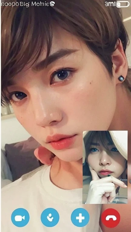 Blonde boy with blue eyes and a white sweater posing for a photo., Ulzzang masculino, Jung Jaehyun, con ojos rojos brillantes, Cai Xukun, handsome japanese demon boy, Kim Doyoung, ulzzang, Jinyoung Shin, XQC, Sus ojos sangran intensamente, ojos rojos luminosos, flequillo blanco, his eyes are red and glowing