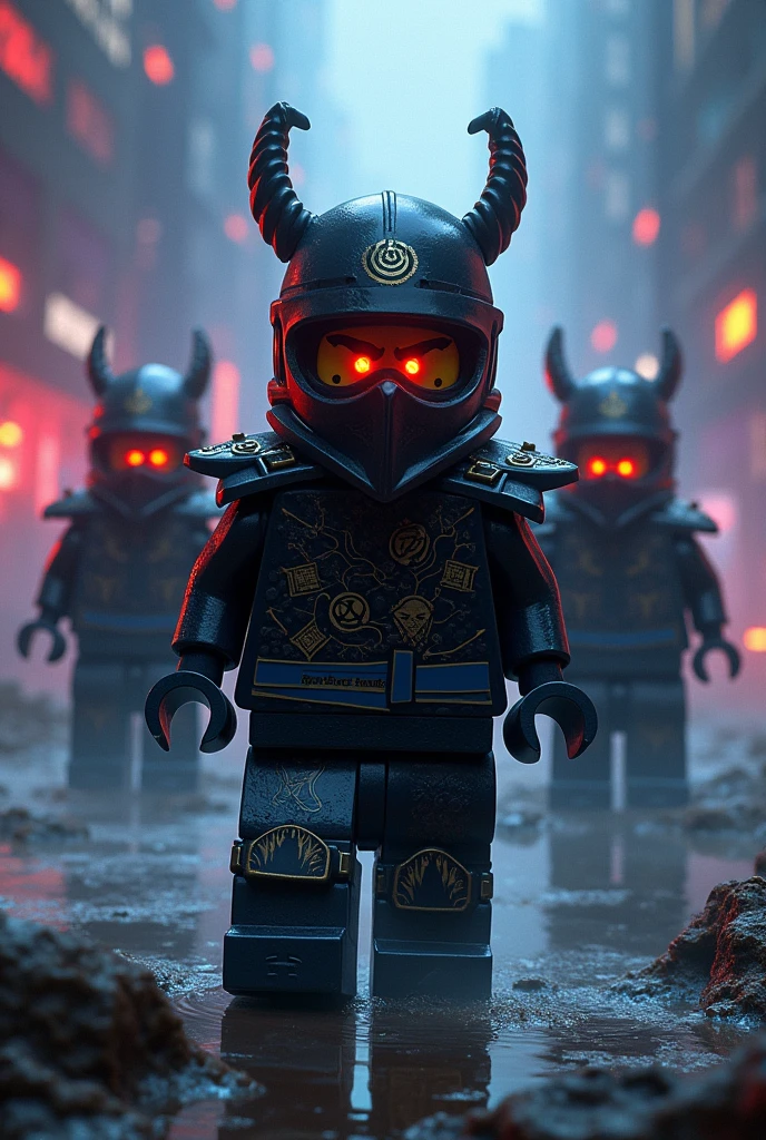 Ninjago theme but 80&#39;s dark fantasy version