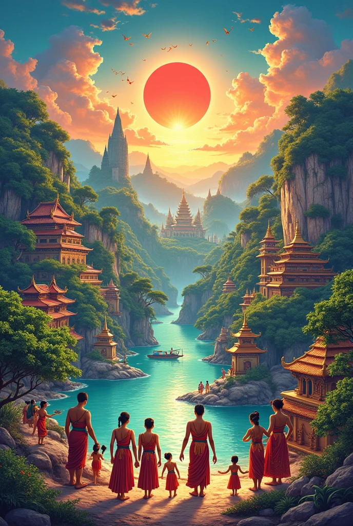make a poster of asean country ( Malaysia, Vietnam, cambodia, Singapore, laos, Indonesia, myanmar, Thailand, brunei, Philippines)