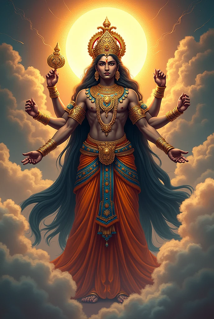 I want to design one with Lord Balaji's design so please give me a portrait size design.