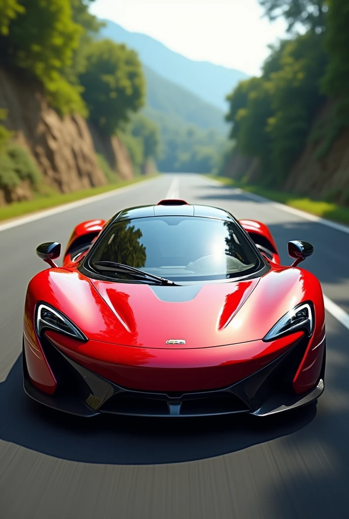 Red car