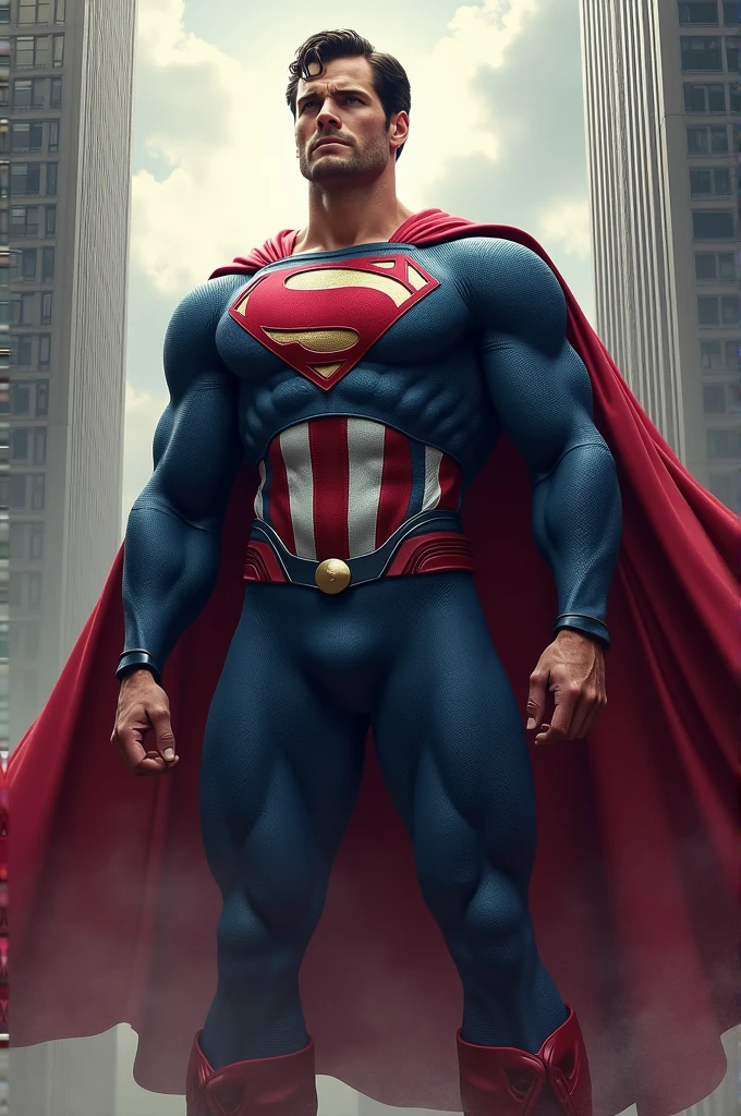 Superman amalgam captain america 