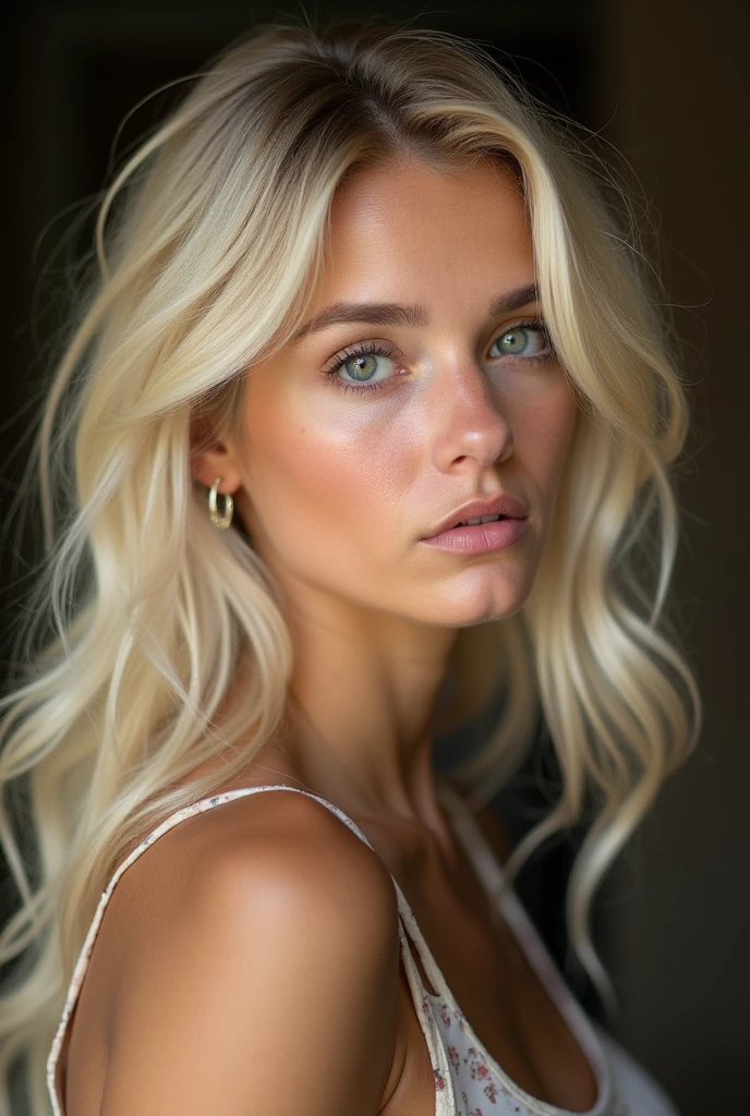 blonde woman