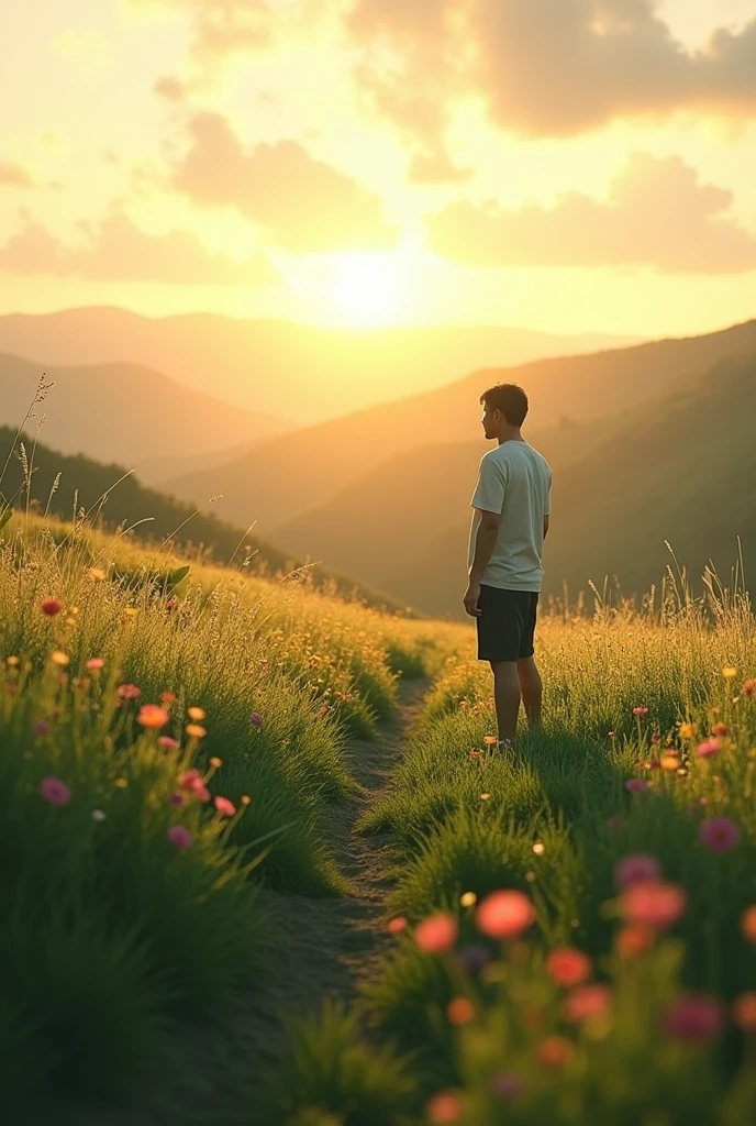 Good morning scene hyperreal