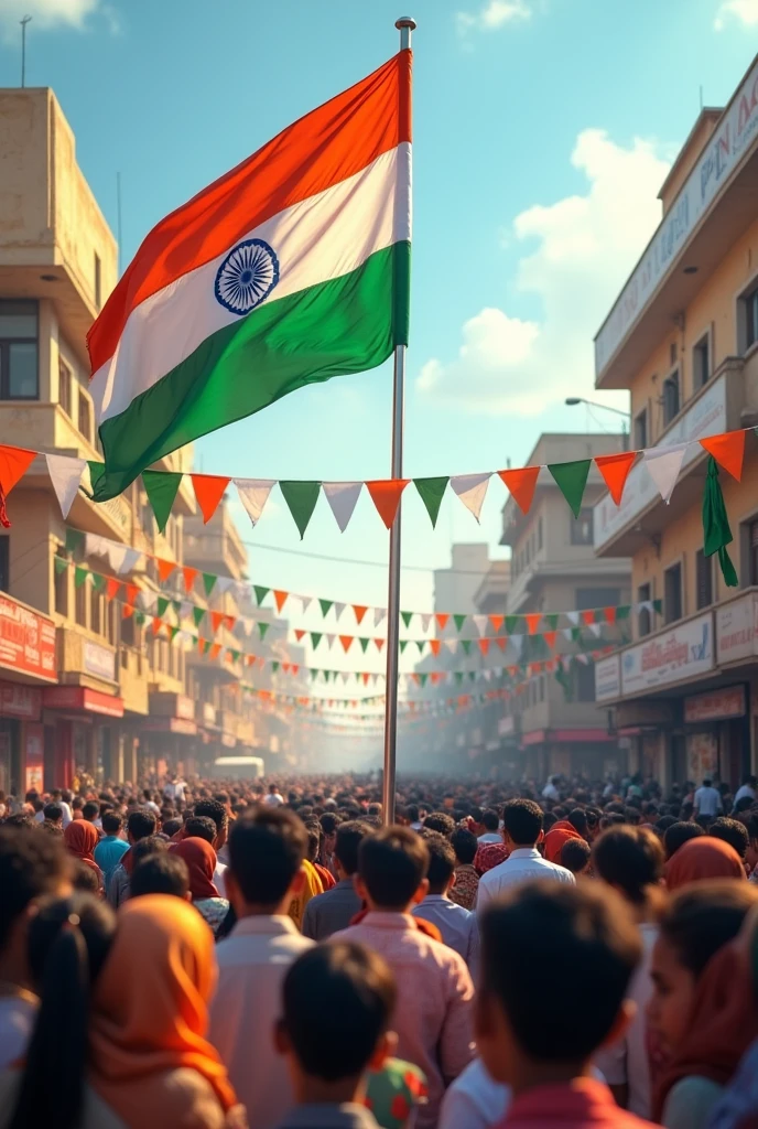 Indian 78th  independence day organised by ROUTRAY CLASSES , baghamari 
Flag hosting at 9.00 am 
Date : August 15 ,2024
At : baghamari 