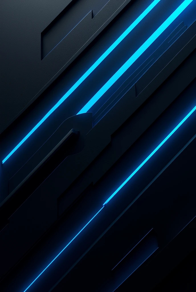 A strong-looking black wallpaper々Add some more blue lines and make the diagonal blue lines look more like volleyball uniforms.