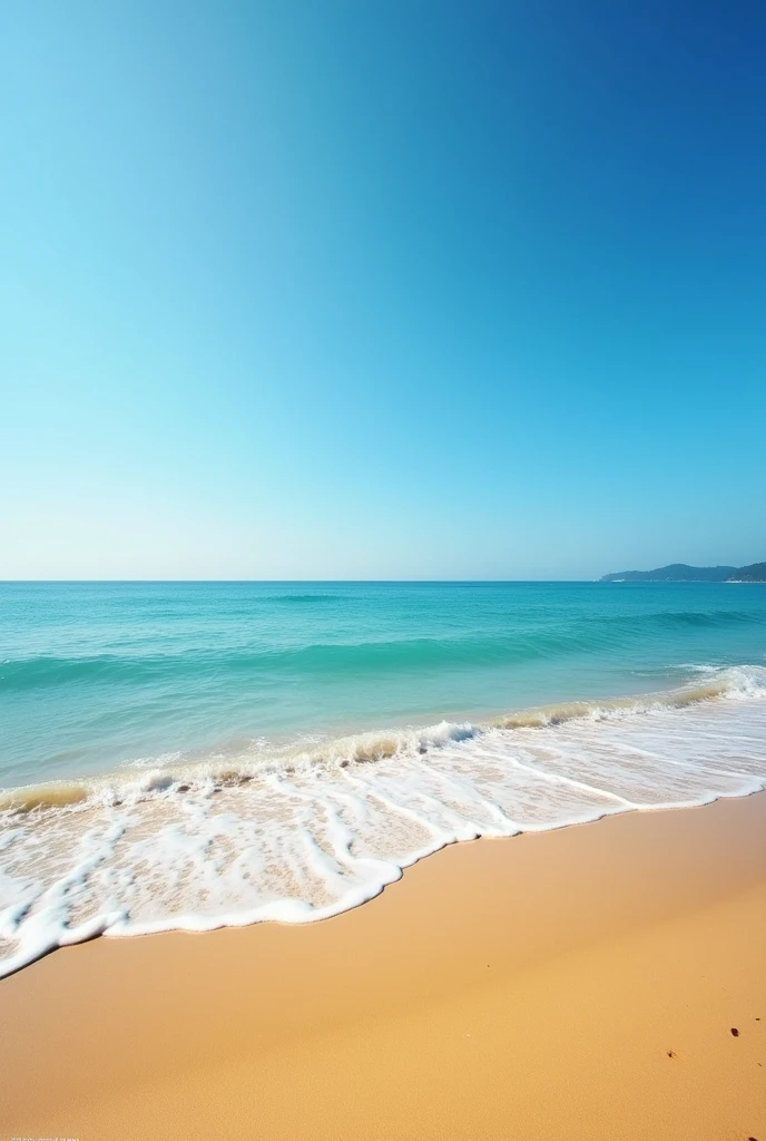 Change the background of this photo to a sunny day at Cox's Bazar Beach, Bangladesh, with golden sandy shores and a clear blue sea. Adjust the lighting and colors to match a tropical beach setting.
