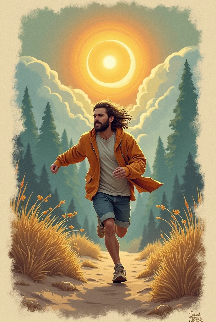 An illustration for “Those who hope in the Lord will run and never be weary”