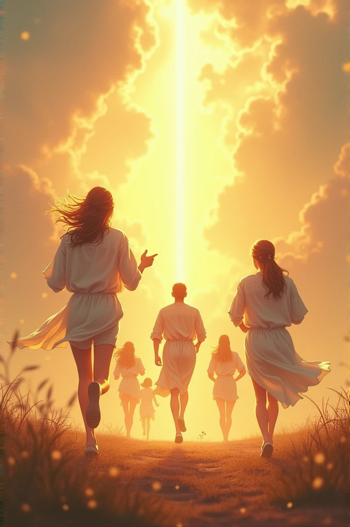 *Those who hope in the Lord will run and never be weary.* illustration