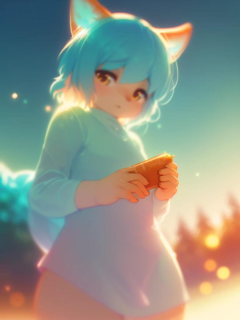 (Sumilux f1.4 24mm , low Latitude old color negative film , cross process , (bokeh), Long exposure , blur , flare, chromatic aberration , soft focus, (Shallow focus) , soft glow , Maximum aperture, high Key , Transparent depiction , Tyndall:1.3) , mom , (carrot on private parts) , bend over