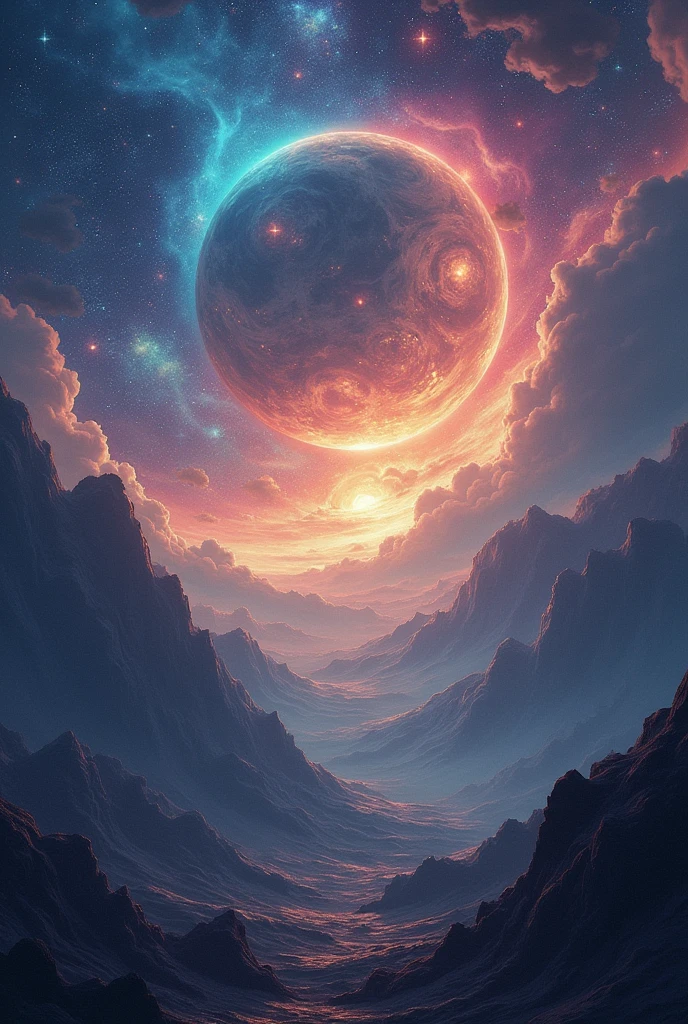 Galaxy Planet Universe