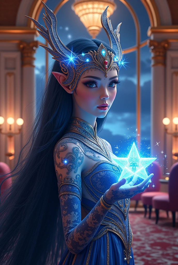 Create a beautiful casino game photo with name of Orion Star